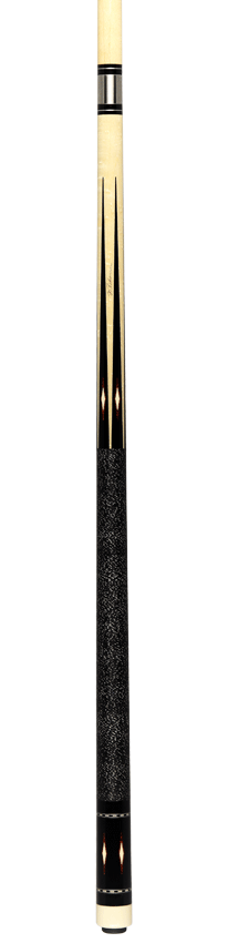 J Pechauer P14R Pro Series Pool Cue - Maple with Black Points and Cocobolo Inlays 6