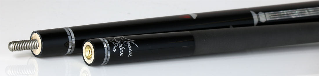 Meucci Designer Series PEARLTWHC Pool Cue - Pearl Torch White Wrap with Carbon Shaft