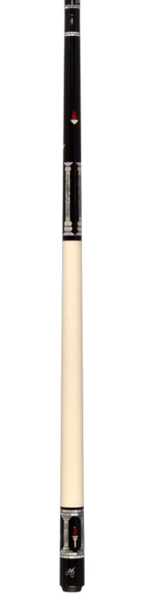 Meucci Designer Series PEARLTWHC Pool Cue - Pearl Torch White Wrap with Carbon Shaft