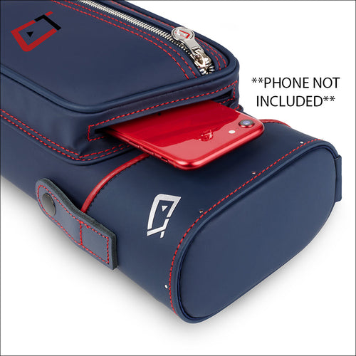 Cuetec Pro Line Navy 3x5 Hard Professional Pool Cue Case - 95-757N 5