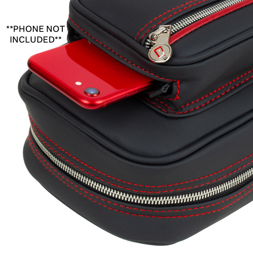 Cuetec 95-751 Pro Line 4x8 Soft Professional Pool Cue Case - Black