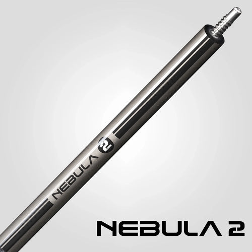 Rhino RCNEB2SWGY Nebula 2 Pool Cue with Sport Wrap - Charcoal Gray 6