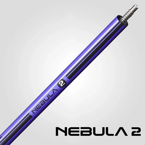 Rhino RCNEB2NWPU Nebula 2 No Wrap Pool Cue - Amethyst Purple 7
