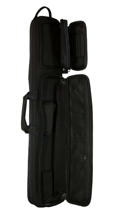 Jacoby Silver Fox 2.0 Butterfly 4x8 Soft Cue Case - Blue