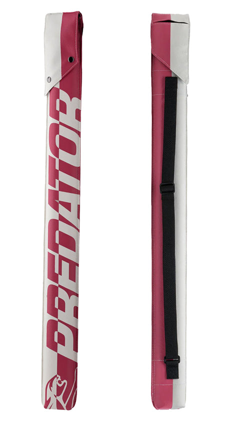Predator 1x1 Hard Pool Cue Case - White/Pink