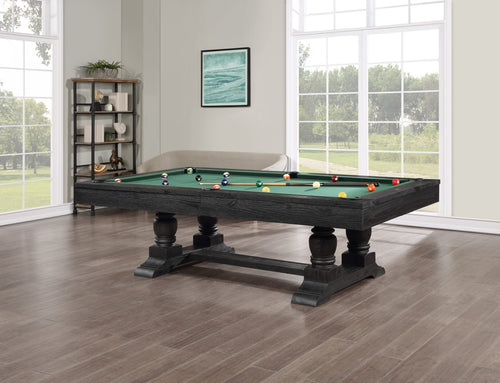 Phoenix 8 Foot Pool Table Black Oak 3