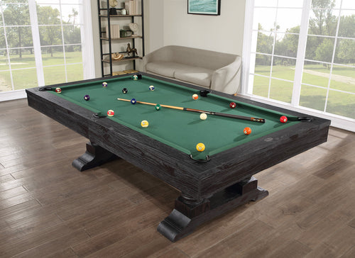 Phoenix 8 Foot Pool Table Black Oak 4