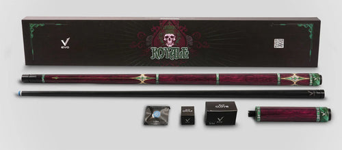 EVO Royale Garnet Crest No Wrap Pool Cue Maxbing Edition 3
