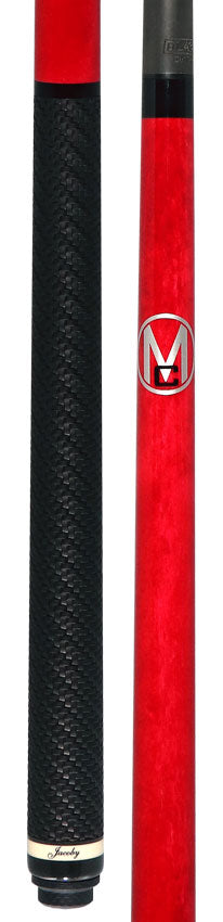 Jacoby JACMCSGRED Custom Red Monster Crush Break Cue with Sport Grip