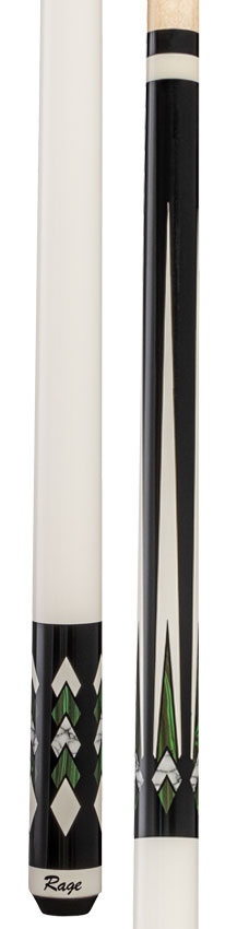 Rage RG221 Pool Cue - Green Cascades