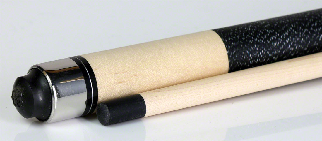 Star S86 Break/Jump No Wrap Pool Cue - Hardrock Maple with Irish Linen Wrap