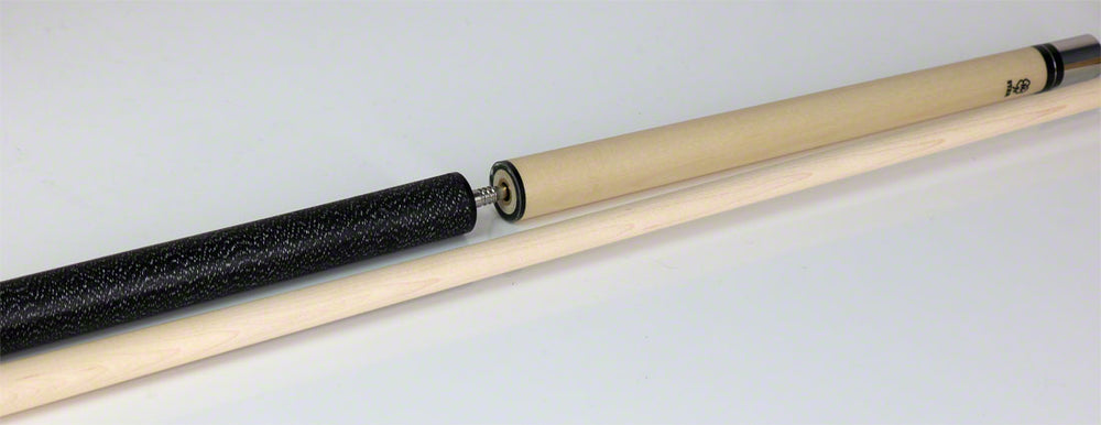 Star S86 Break/Jump No Wrap Pool Cue - Hardrock Maple with Irish Linen Wrap