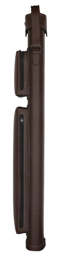 Holly Reborn HR24BR 2x4 Hard Pool Cue Case - Brown