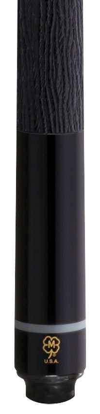 McDermott SL11 Select Series Cue - Black with Gray Urethane Points and Defy Shaft 2