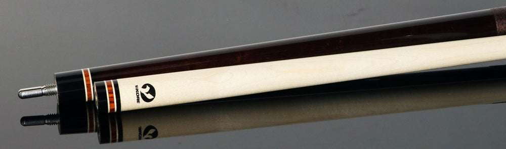 Viking SS1125B SmartShops Series Cue of the Month - Sienna Stained Curly Maple with Cocobolo Rings