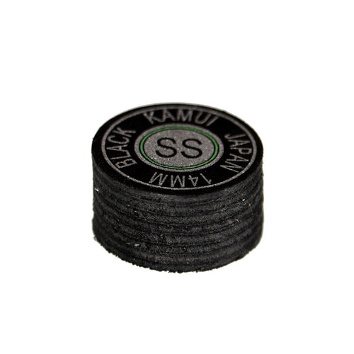 Kamui Black Laminated Leather Pool Cue Tips 2