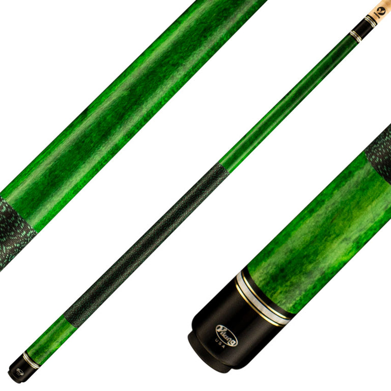 Viking ST0403 Storm Series Play Cue - Emerald-Stained Maple