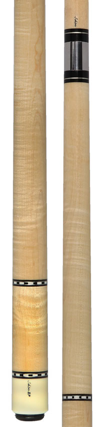 Schon STL1 Light Stained Curly Maple Pool Cue - STL1SPCURLS