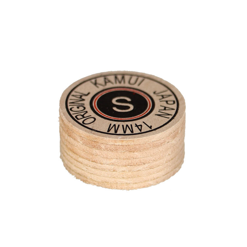 Kamui Original Laminated Leather Pool Cue Tip - Super Soft