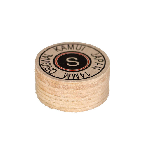 Kamui Original Laminated Leather Pool Cue Tip - Super Soft 3
