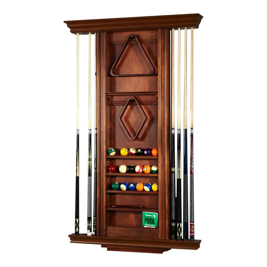 American Heritage Venice 8 Cue Wall Rack