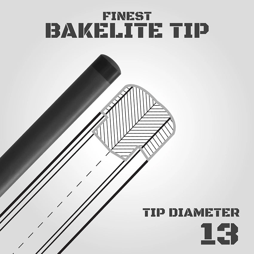 Rhino RCBRKKOM2 Komet 2 Carbon Break Cue - Silver