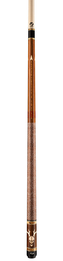 Viking DF0600 Defender Series Play Cue - East Indian Rosewood with Birdseye Maple and Crosscut Zebrawood Inlays 4