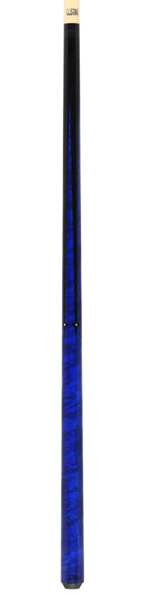 K2 KLSPBL Radial Pool Cue - Blue Sneaky Pete with 11.75mm LD Shaft