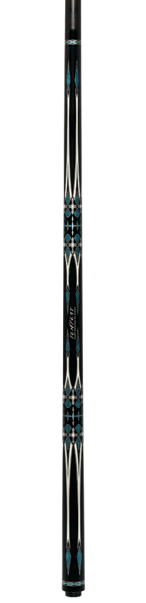 Fury AF4 No Wrap Pool Cue with Carbon Fiber Shaft