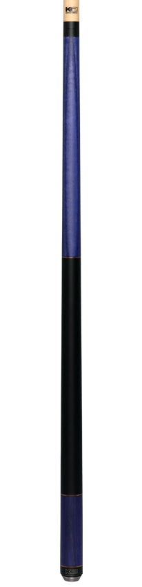 K2 Purple-Stained Ash No Wrap Pool Cue with 12.50mm K2 LD Shaft 6