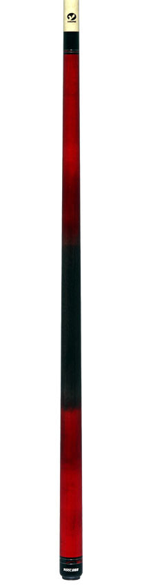 Viking UPUSA003 Ultimate Pool USA Range Series No Wrap Pool Cue- Crimson and Smoke Faded Stain 6