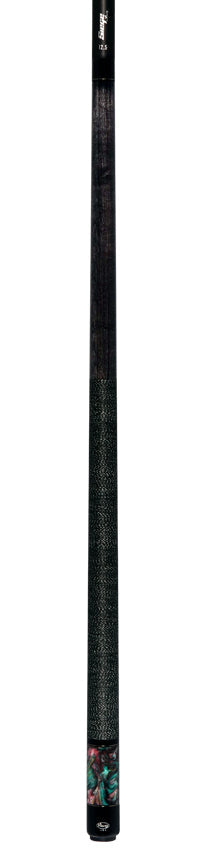 Viking Bedlam Series Smoke-Stained Maple with Galaxy Shimmer Pearl Play Cue with 12.5mm Siege Carbon Fiber Shaft 6