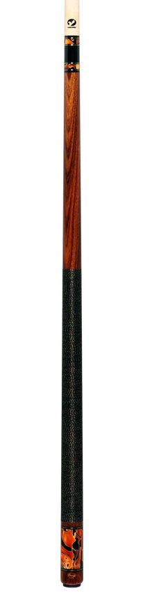 Viking TW1300 Twilight Series Play Cue - Pau Ferro Forearm with Raging Fury Premium Pearl