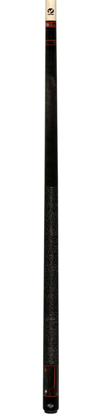 Viking SS1025B SmartShops Series Cue of the Month - Smoked Stained Curly Maple with Raging Fury Premium Pearl 6