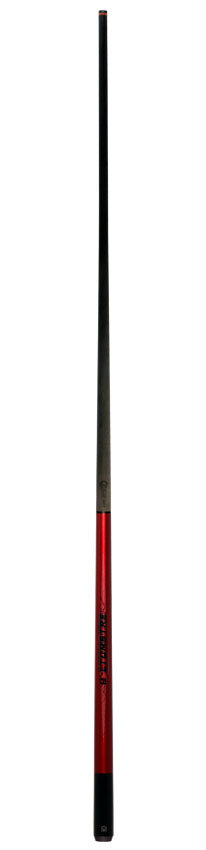 Little Monster LMJC3PRD 3 Piece Jump Cue with Carbon Fiber Shaft - Electro-Optic Red