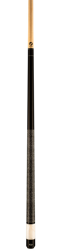 Viking ST0702 Storm Series Play Cue -Midnight Black-Stained Maple with White Premium Pearl Butt Sleeve 4