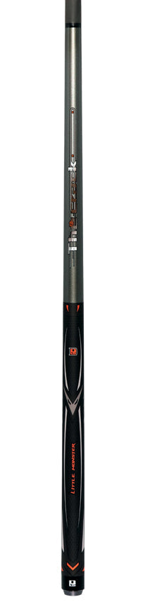 Little Monster Classic Titanium Gray Impact Break Cue with Carbon Fiber Shaft