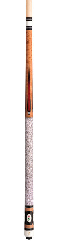 McDermott MCD50K 50th Anniversary Series Pool Cue - Birdseye Maple and Liberty Wood Points with Standard Maple Shaft and Commemorative 1x1 Case 6