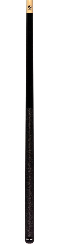 Viking UPUSA001 Ultimate Pool USA Range Series Pool Cue- Black Forearm with Black and Silver Spec Irish Linen Wrap