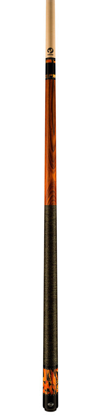 Viking TW0400 Twilight Series Play Cue - Brazilian Cocobolo with Raging Fury Premium Pearl 4