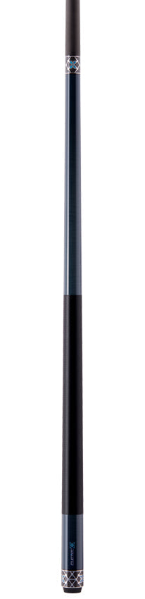 Cuetec 95-121U Cynergy X Lagoon Pool Cue with Black Poly Wrap 8