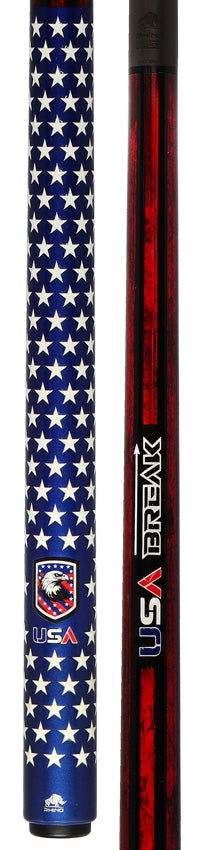 Rhino RCBRKVOYUSA Voyager Series Carbon Break Cue - USA 8