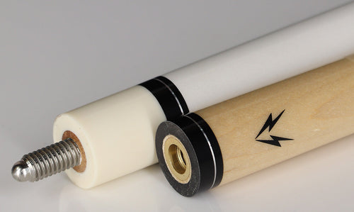 Valhalla VABRKH1 Break/Jump Cue - Pearl White 2