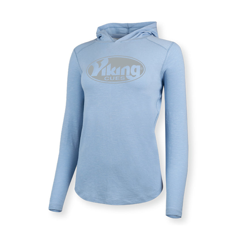 Viking Women's Fireside Sky Blue Hoodie