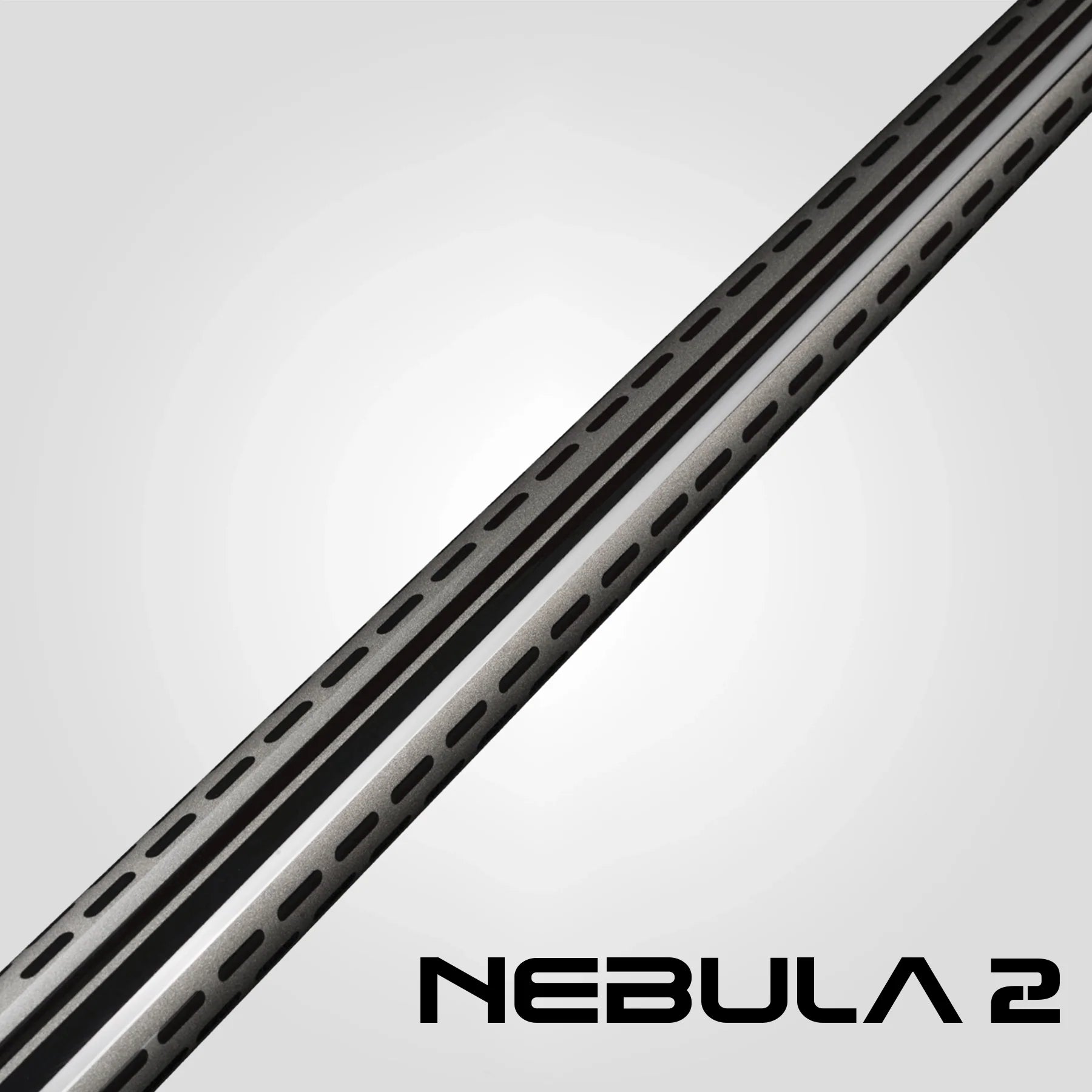 Rhino RCNEB2NWGY Nebula 2 No Wrap Pool Cue - Charcoal Gray
