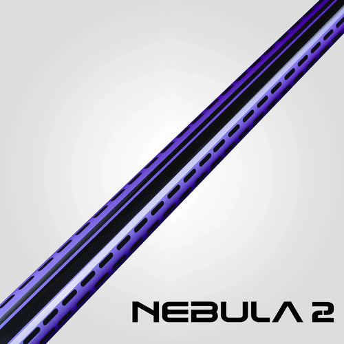 Rhino RCNEB2NWPU Nebula 2 No Wrap Pool Cue - Amethyst Purple 9