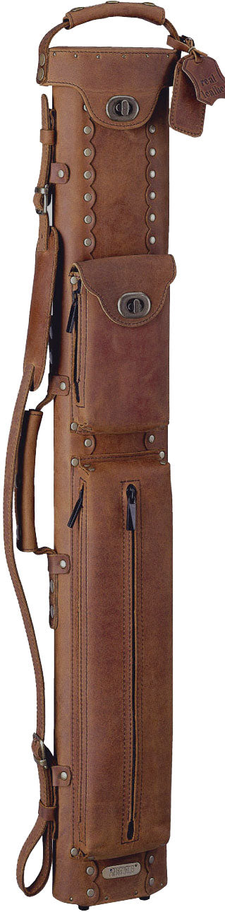 2X2 Instroke Leather Buffalo Cue Case