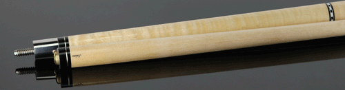 Schon STL1 Light Stained Curly Maple Pool Cue - STL1SPCURLS 3