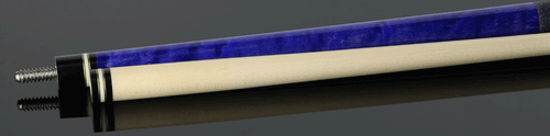 McDermott G241 G Series Pool Cue - Purple Stained Maple with Irish Linen Wrap 4