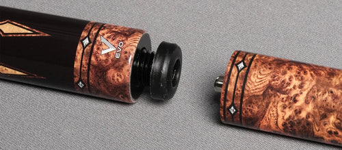 EVO Crown Monarch Blade Leather Wrap Pool Cue Maxbing Edition 7